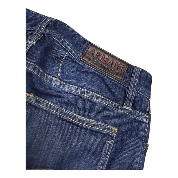 ARMANI JEANS Luxury Designer Slim Fit Denim Casual Jeans Womens 28x29 - Picture 2 of 6
